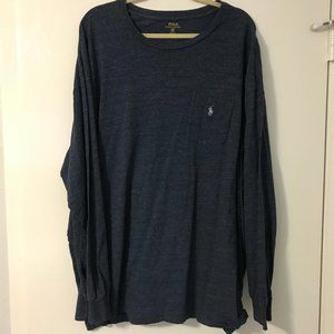 Polo by Ralph Lauren Navy Long Sleeve T-Shirt